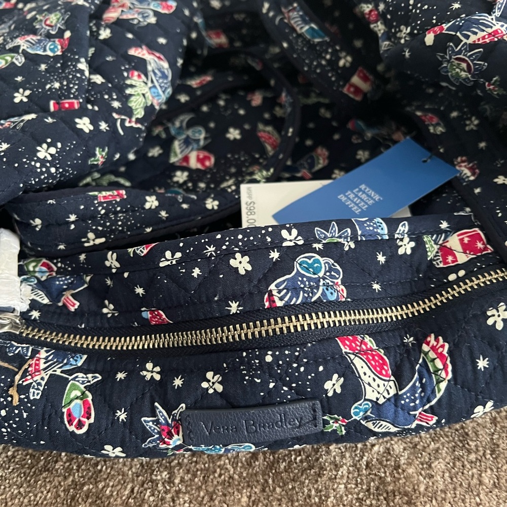 Vera Bradley Large Travel Duffel